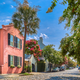 A quaint and picturesque street in Charleston, South Carolina